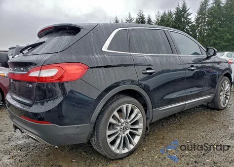 2016 Lincoln Mkx Reserve z USA, uszkodzony, nr VIN 2LMPJ8LP9GBL45023